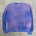 Sweatshirts Vintage Distressed Cotton Washed For Men